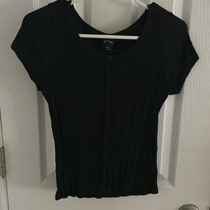 Black Button Up Shirt